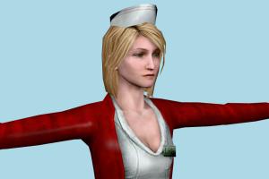 Lisa Garland Silent-Hill, nurse, hospital, humanm female, woman, girl, people